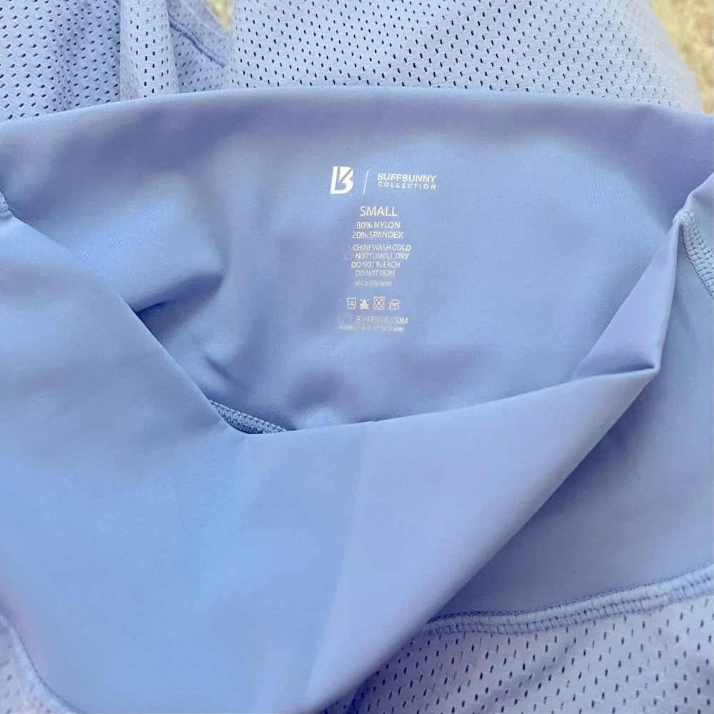 BuffBunny Sky Blue Skater Skirt - Picture 5 of 6